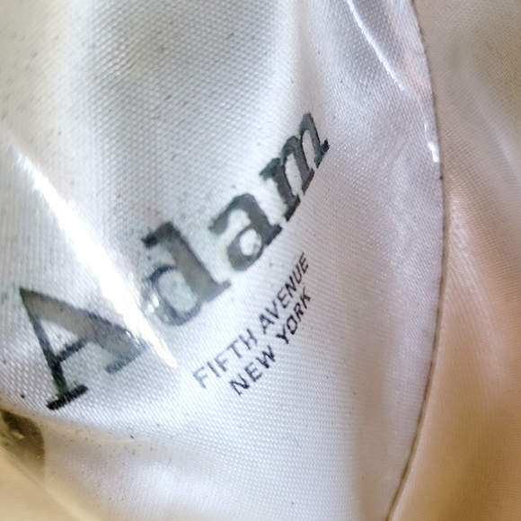 Vintage Adam Fifth Avenue New York Black Trilby Hat Size 6 3/4 - Picture 10 of 13